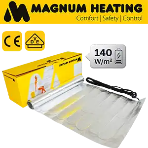 фото алюминиевый нагревательный мат Magnum Foil Mat